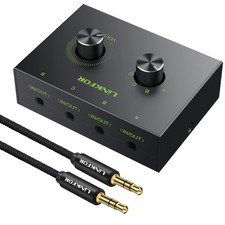 LiNKFOR 3.5mm Stereo Audio