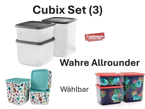 Tupperware neu cubix set - tupperware, neu,