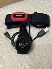 Garmin Forerunner 935 GPS Laufuhr inkl. Brustgurt HRM Run + Ladekabel