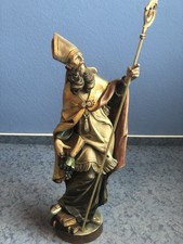 Holzschnitzfigur Heiliger Urban
