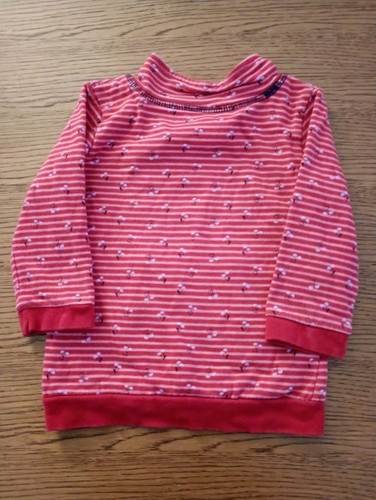 Pullover rot weiß topomini - pullover,