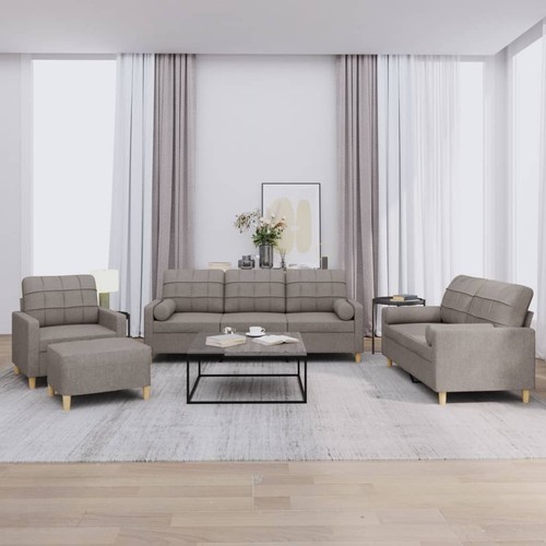 Sofagarnitur mit kissen sessel - kissen,