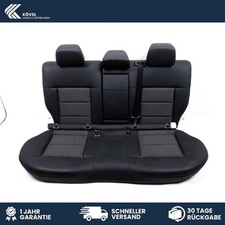 Sitze hinten Rücksitzbank Mercedes Benz E-Klasse W212 Kombi Teilleder schwarz