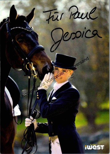 Original autogramm jessica von - autogramm,
