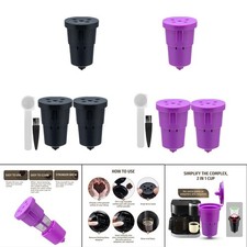 Wiederverwendbarer Kaffeefilter mit Kaffeelöffel Bürste für K Cup 1.0 Serie B31/B40