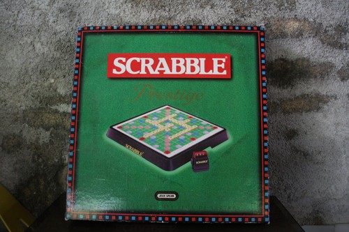 Mattel prestige scrabble - mattel,