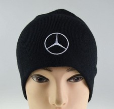 Original Mercedes-Benz Strickmütze Schwarz – Warm, Stylisch und Komfortabel