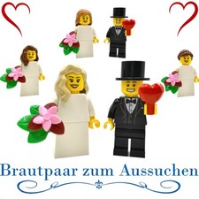 LEGO® Minifiguren: Hochzeit – Brautpaar ❤️ Braut & Bräutigam ❤ Verlobung – NEU