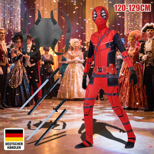 Deadpool kostüm kinder - kostüm,