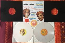 WEEN Live In Toronto Canada 2x LP Rare UK 1st Press SCHNITZEL + Boognish STICKER