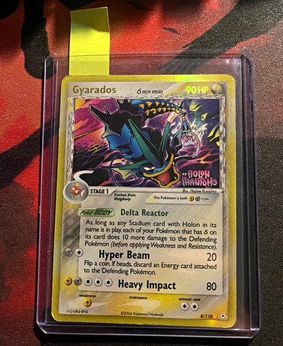 Gyarados stamped 110 - stamped,