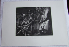 Karl Georg Hirsch "Opfer-für Rosa Luxemburg",Blatt II. e.a.=Künstlerexemplar,30x