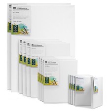 Künstler Leinwand Set Canvas zum Bemalen 100% Baumwolle Holz-Keilrahmen 280g/m²