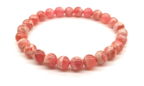 Rhodochrosit armband 12mm - armband, 6-12mm