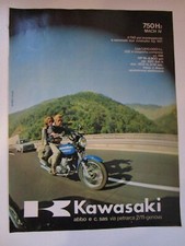Kawasaki 750 H2 Motorrad Werbung 1972 Werbeanzeige 