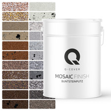 Buntsteinputz Mosaikputz