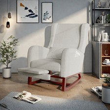 Schaukelstuhl mit Fußstütze