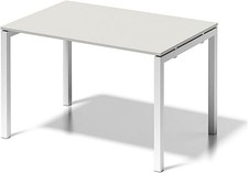 Bisley Cito höhenverstellbarer Schreibtisch 120x80cm grauweiß - Wie neu
