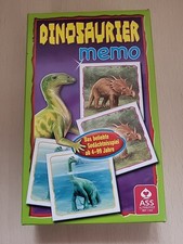 Dinosaurier Memo  Gedächtnisspiel Merkspiel Familienspiel  Ass 009682 NEUWERTIG 