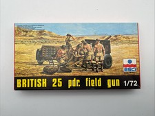 ESCI Nr.: 8045, BRITISH 25 PDR FIELD GUN-1:72- OVP NEU