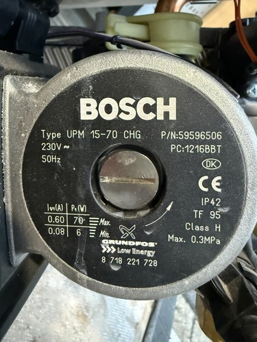Bosch junkers pumpe upm - pumpe,