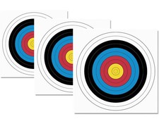 10er Set 60er Fita Papierauflage Scheibenauflage Zielscheibe Bogensport 60x60cm