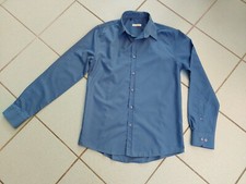 Herren Langarm Hemd Neuwertig Gr. M in Petrol Blau von Grin & Bear