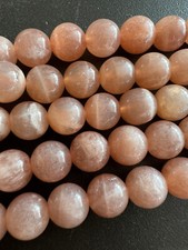 Natürlicher 5A Sonnenstein Edelstein Naturstein lose Perlen 4mm 6mm 8mm 10mm