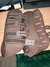 Back on Track Arbeitsgamaschen braun vorne Gr. COB hinten