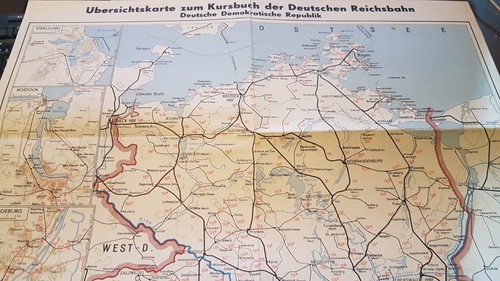 übersichtskarte zum kursbuch - Übersichtskarte,