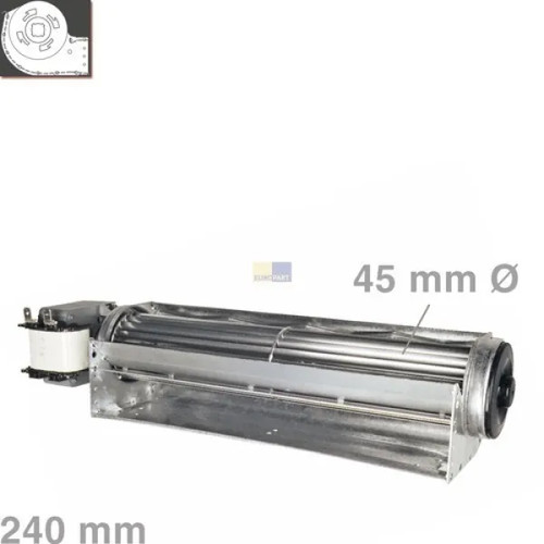 Querstromlüfter 240mm typa - 240mm,