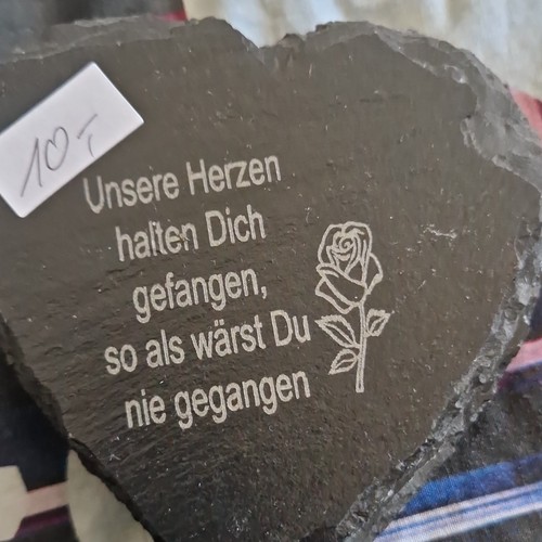 Schiefer gedenkstein - schiefer,