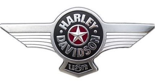 Harley davidson tank medallion - harley-davidson,