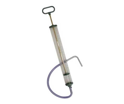 Spritzenpumpe zum füllen und - zum,