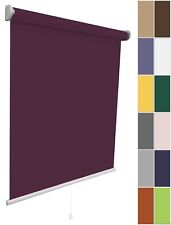 Springrollo Mittelzugrollo Schnapprollo Fenster Rollo Jalousie Vorhang nach Maß