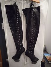 Lach Extrem High Heels Stiefel