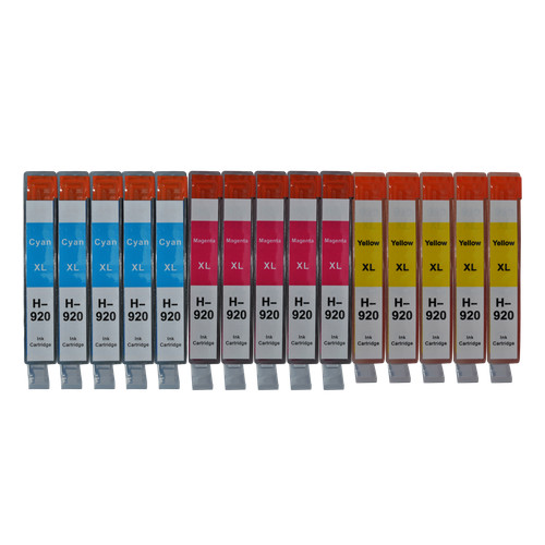 15x druckerpatronen für - 15x, hp