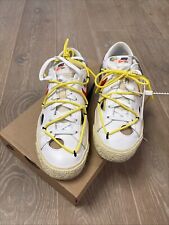 Nike Blazer Low Off-White University Red EU 42,5 US 9 – Sehr guter Zustand