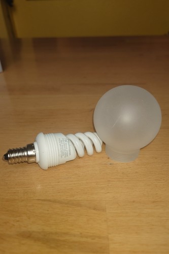 Energiesparleuchte 7 watt - 6,