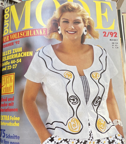 Burda mode sommer 1992 - mode,