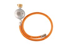 Sicherer Gasschlauch mit Druckminderer für Grill und Camping