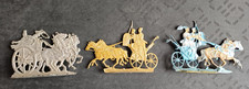 Zinnfiguren 30mm flach -3 Streitwagen