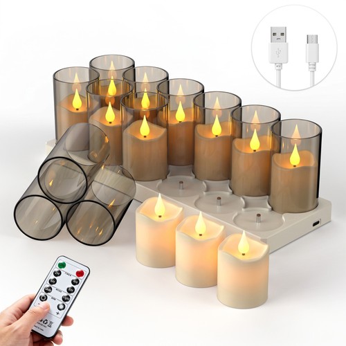 Led teelichter 12set mit - 12set,