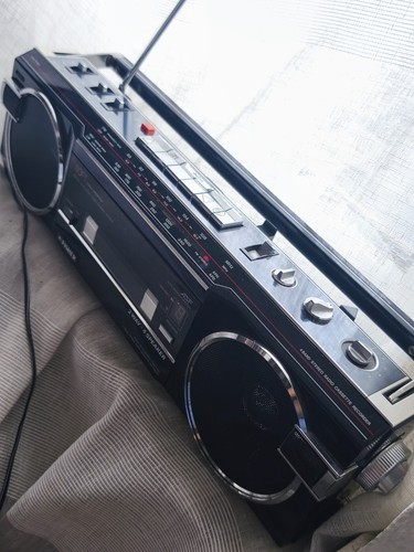 Fisher 866l boombox radio - boombox,