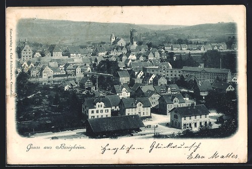 Ansichtskarte besigheim - ansichtskarte,