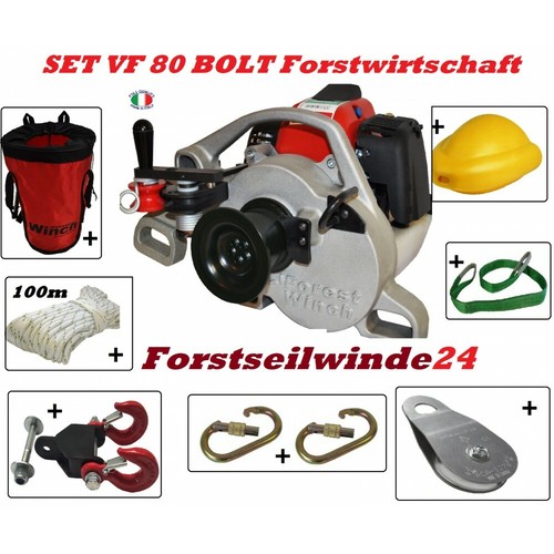 Spillwinde forstseilwinde set - spillwinde,