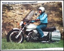 Das Motorrad  2/1976, Test Moto Guzzi V 1000 Convert, Suzuki GT 750 Gespann