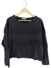 BRIGITTE BARDOT Sweatshirt Damen Sweat Gr. DE 40 schwarz Casual-Look