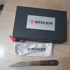 Böker Manufaktur Solingen Barlow Maserbirke Braun