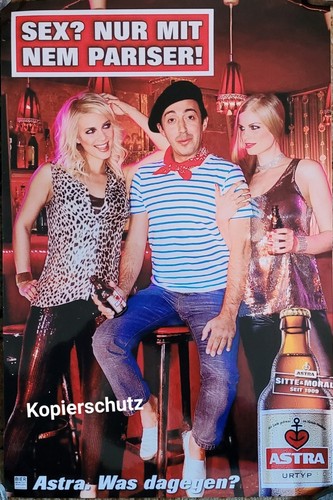 Astra bier werbung - werbung, sex?